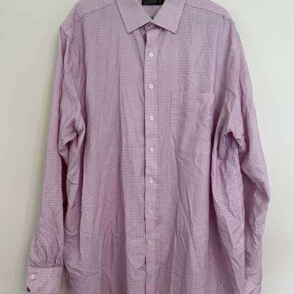 Rochester Egyptian Cotton Men's Size 19 Button Down Dress Shirt - Picture 1 of 5